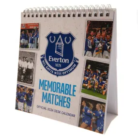 2024 Everton FC Desktop Calendar