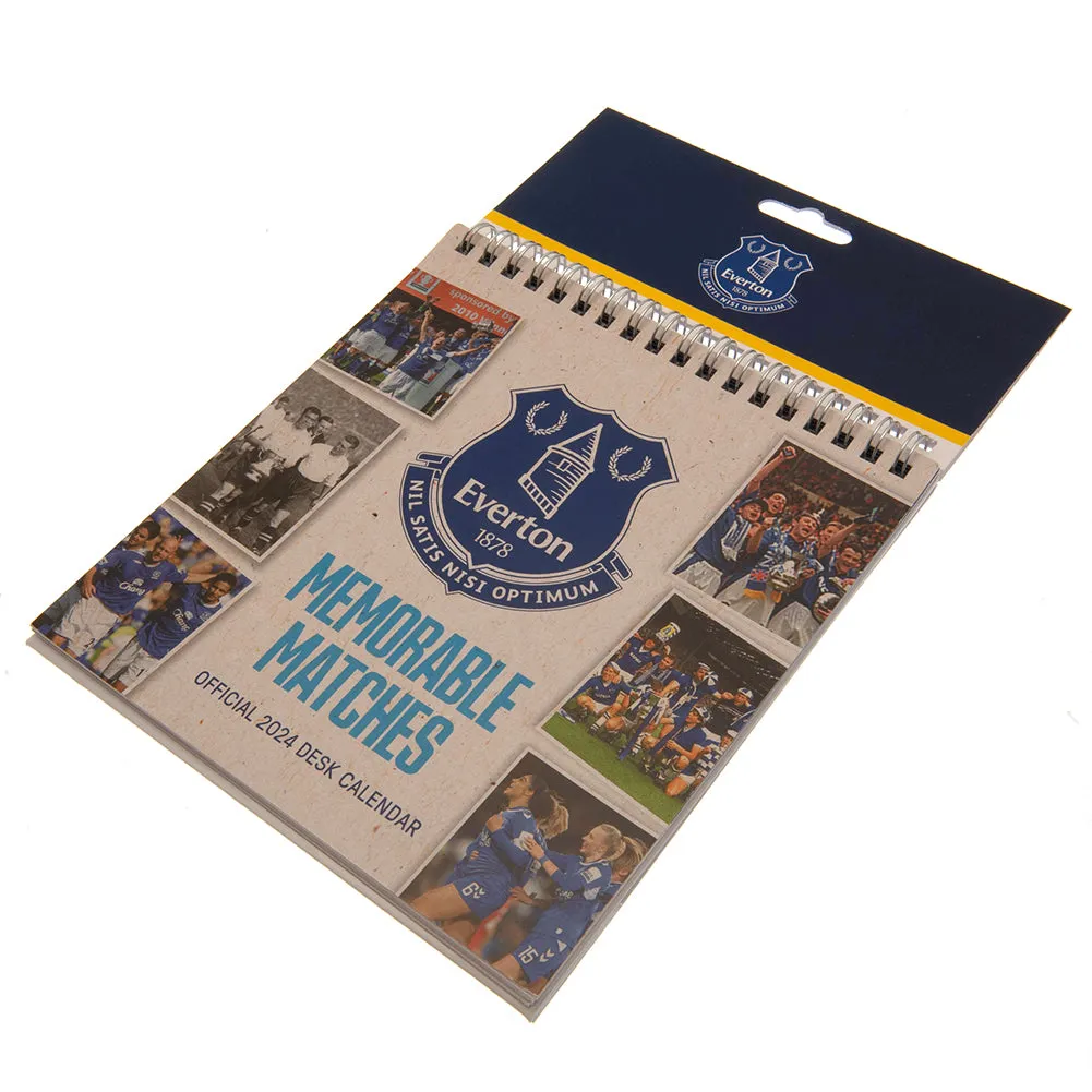 2024 Everton FC Desktop Calendar