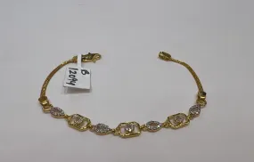 22k mk201 Ladies Bracelet