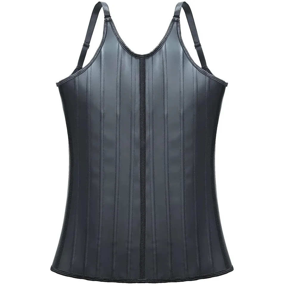 Latex Waist Trainer with 25 Steel Boned Vest