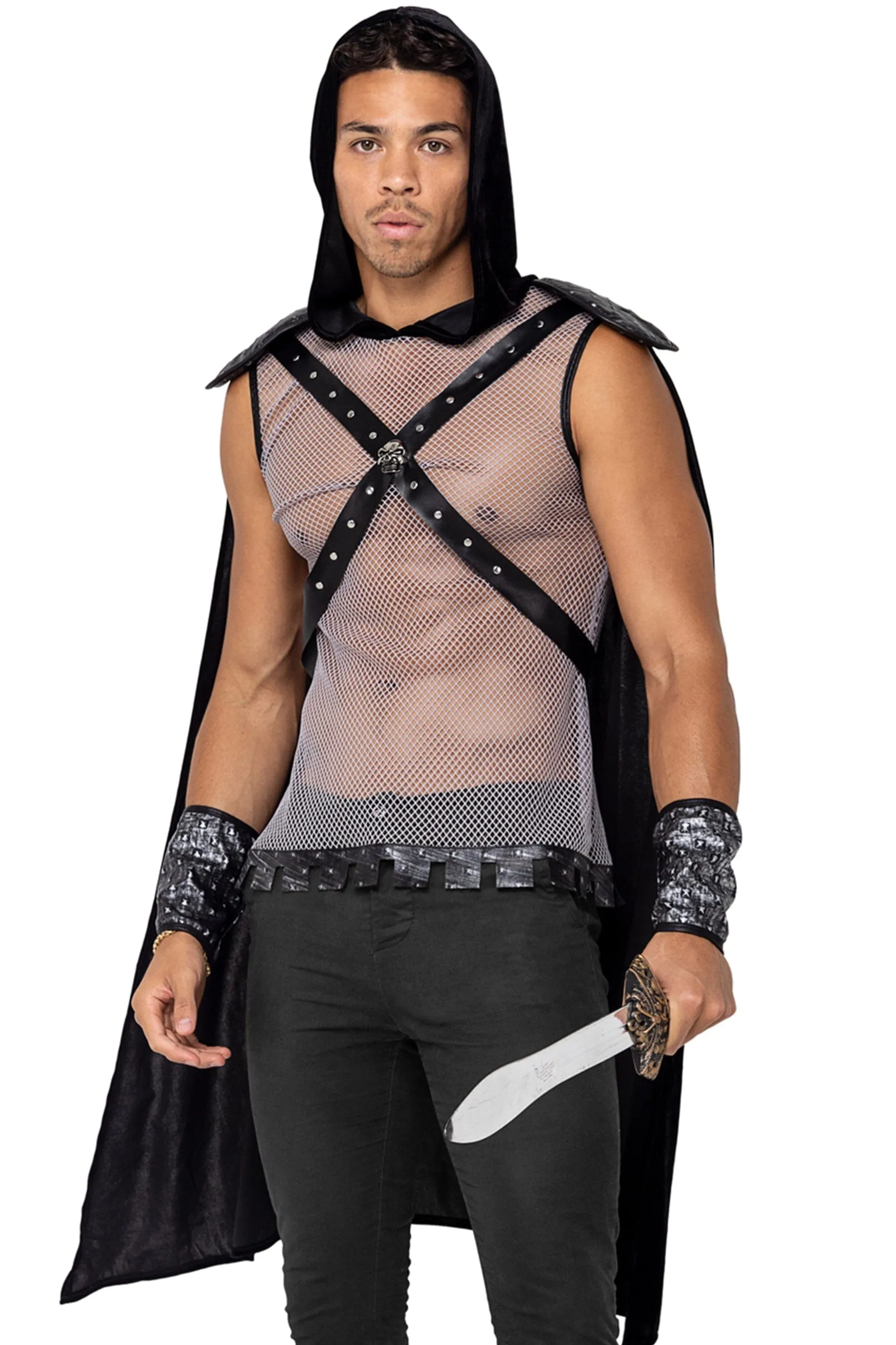 3-Piece Men's Shadow Warrior Outfit