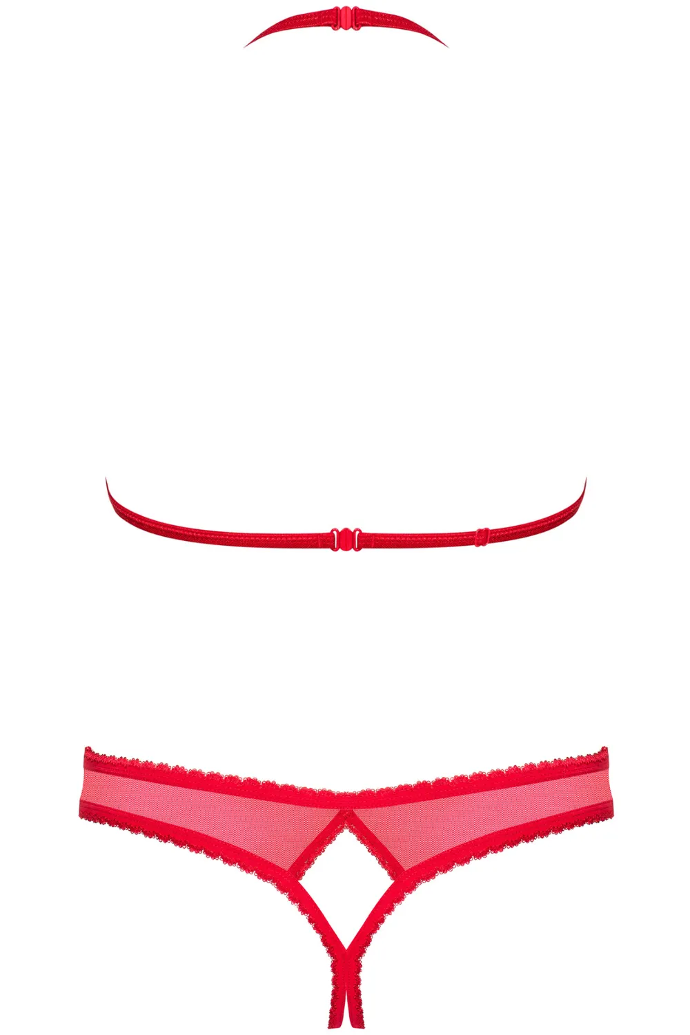 Crotchless Thong & 870 Ouvert Bra