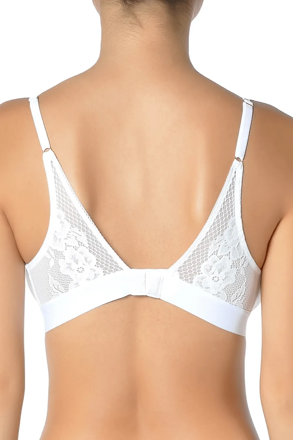 Adele Soft Triangle Bra, Size L - UK 14