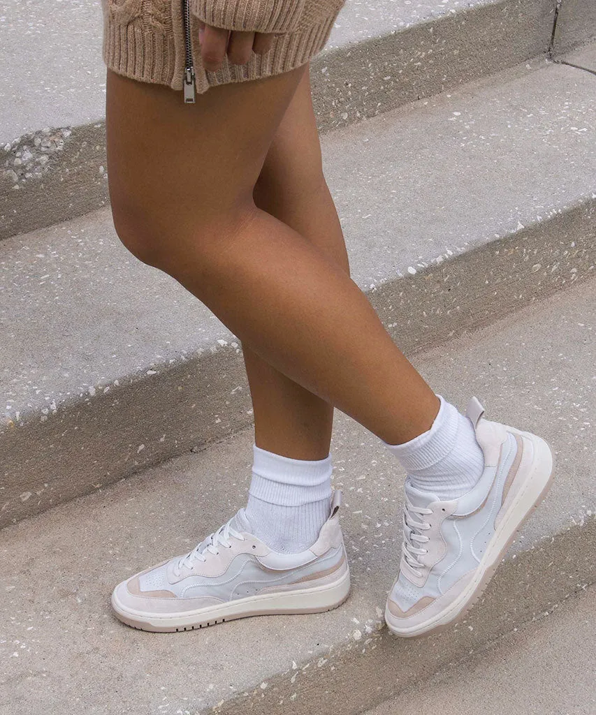 ADELLA SNEAKERS WHITE DUNE LEATHER