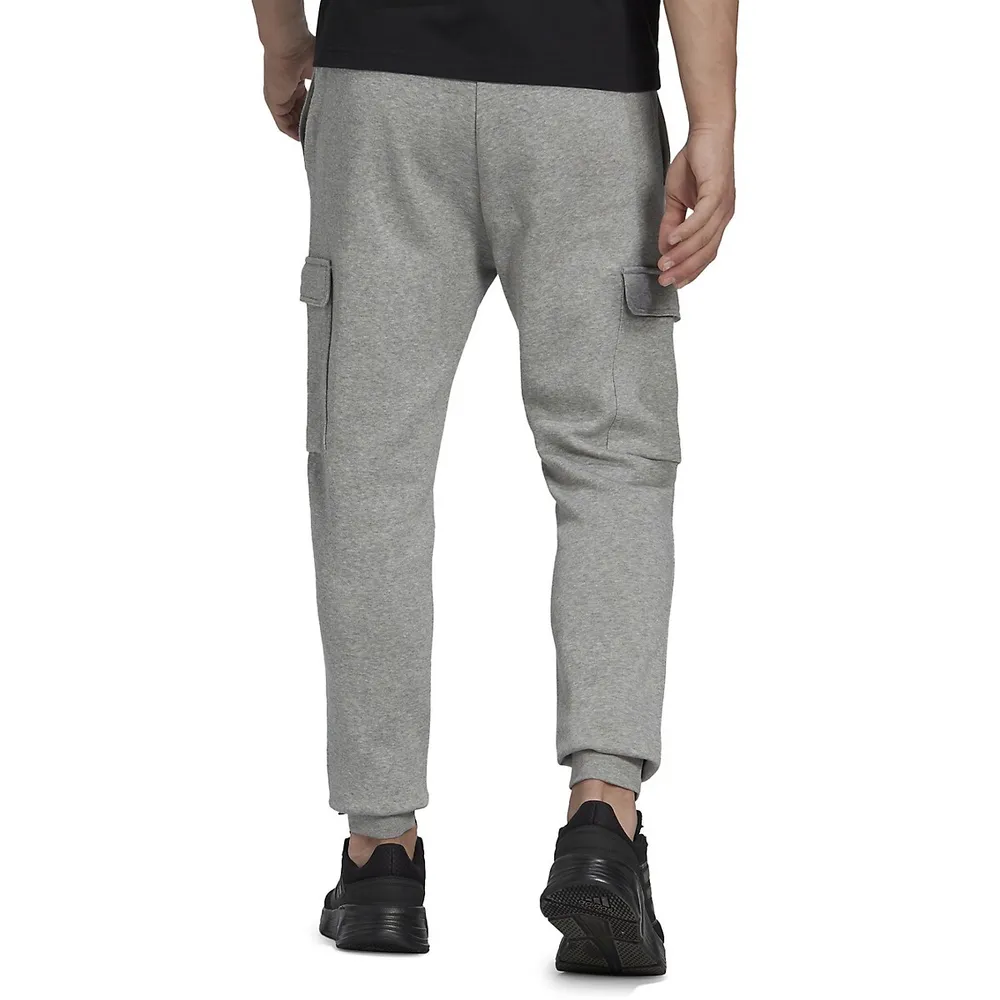 adidas Essentials Fleece Regular Tapered Cargo Joggers