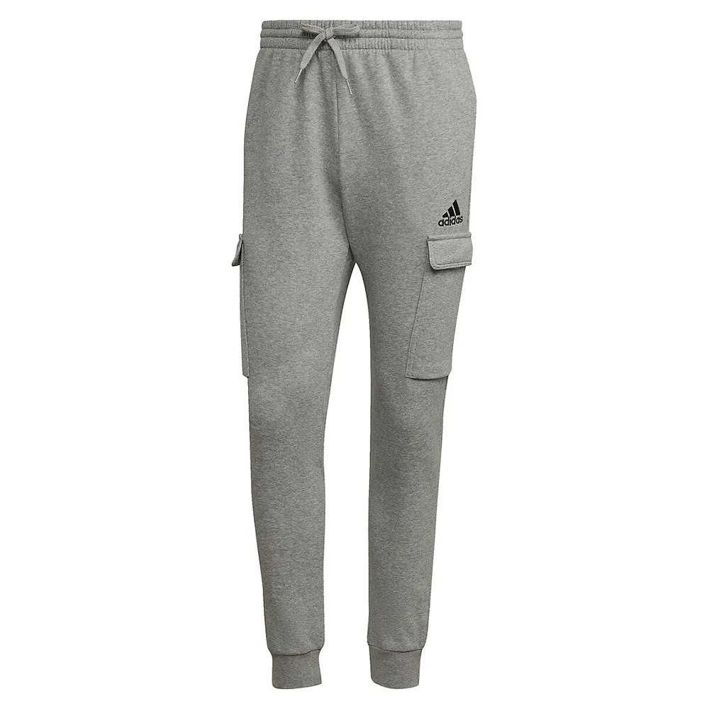 adidas Essentials Fleece Regular Tapered Cargo Joggers