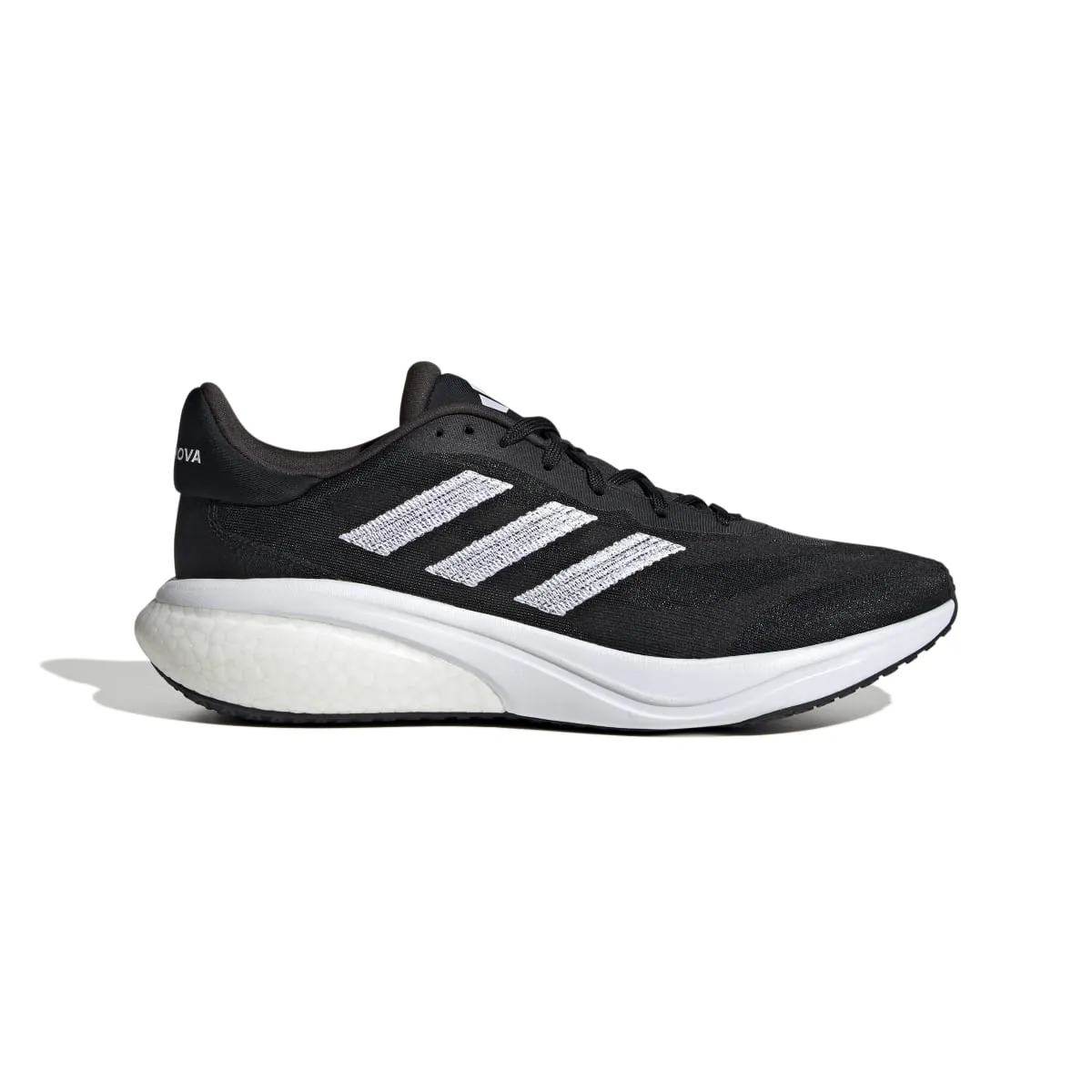 ADIDAS IE4367 SUPERNOVA 3 MN'S (Medium) Black/White/Black Textile Running Shoes