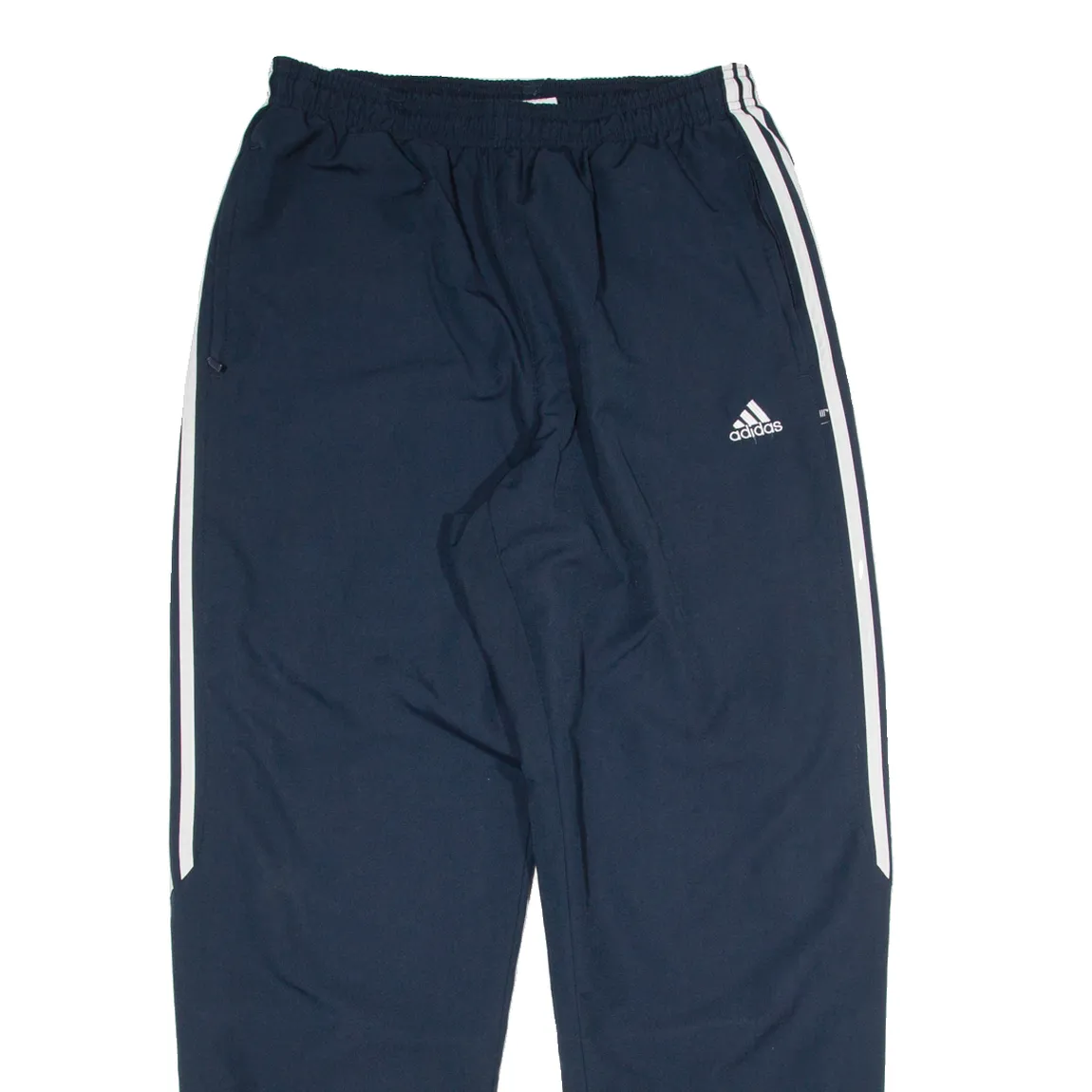 ADIDAS Mens Joggers Blue Tapered L W36 L32