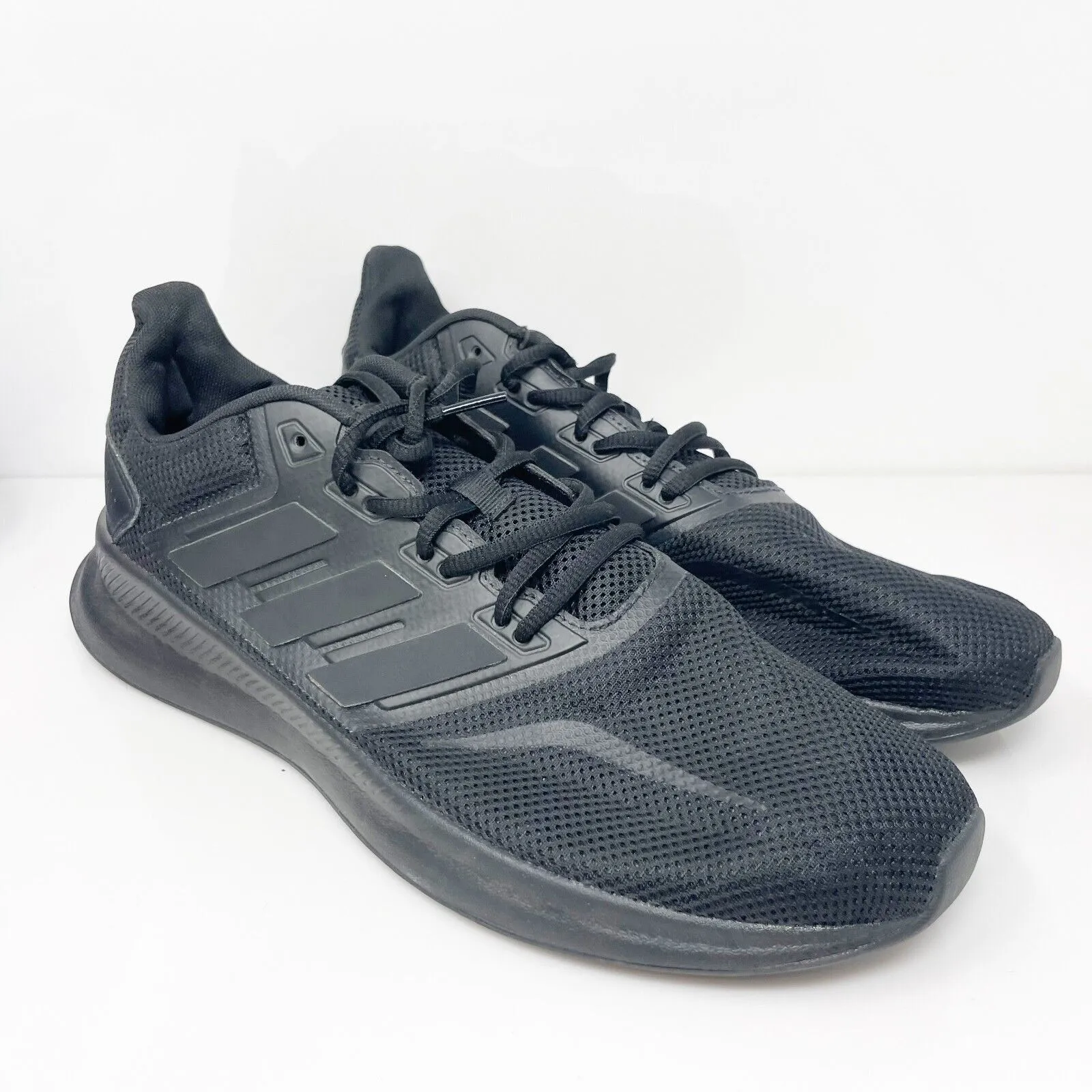 Adidas Mens Runfalcon G28970 Black Running Shoes Sneakers Size 11.5