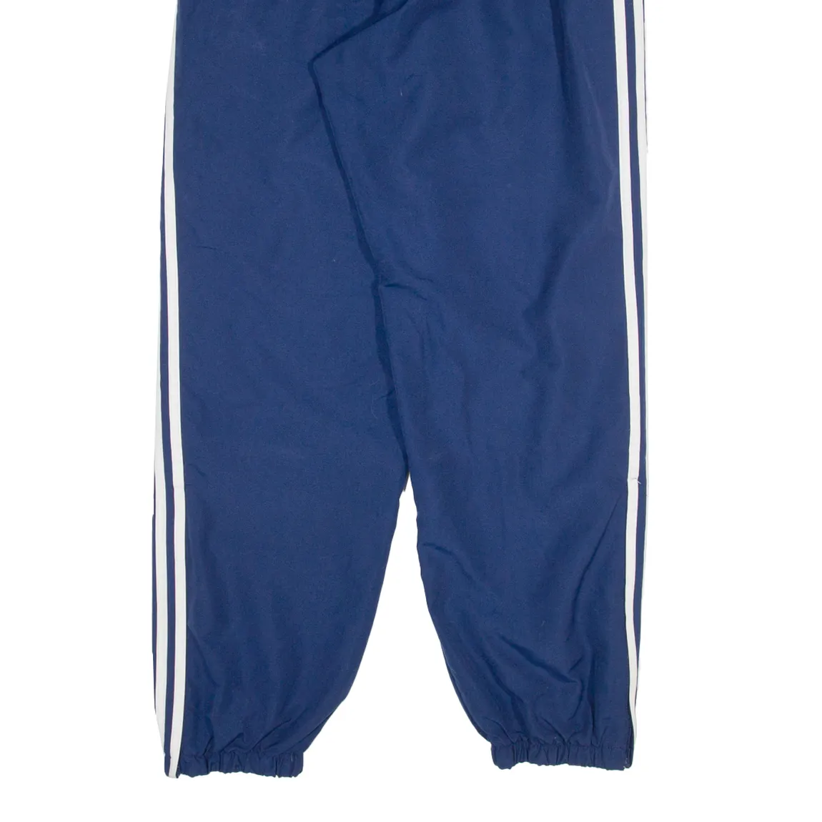 ADIDAS Mesh Linen Mens Joggers Blue Tapered L W32 L31