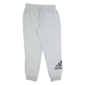 ADIDAS Womens Joggers Grey Tapered L W15 L29