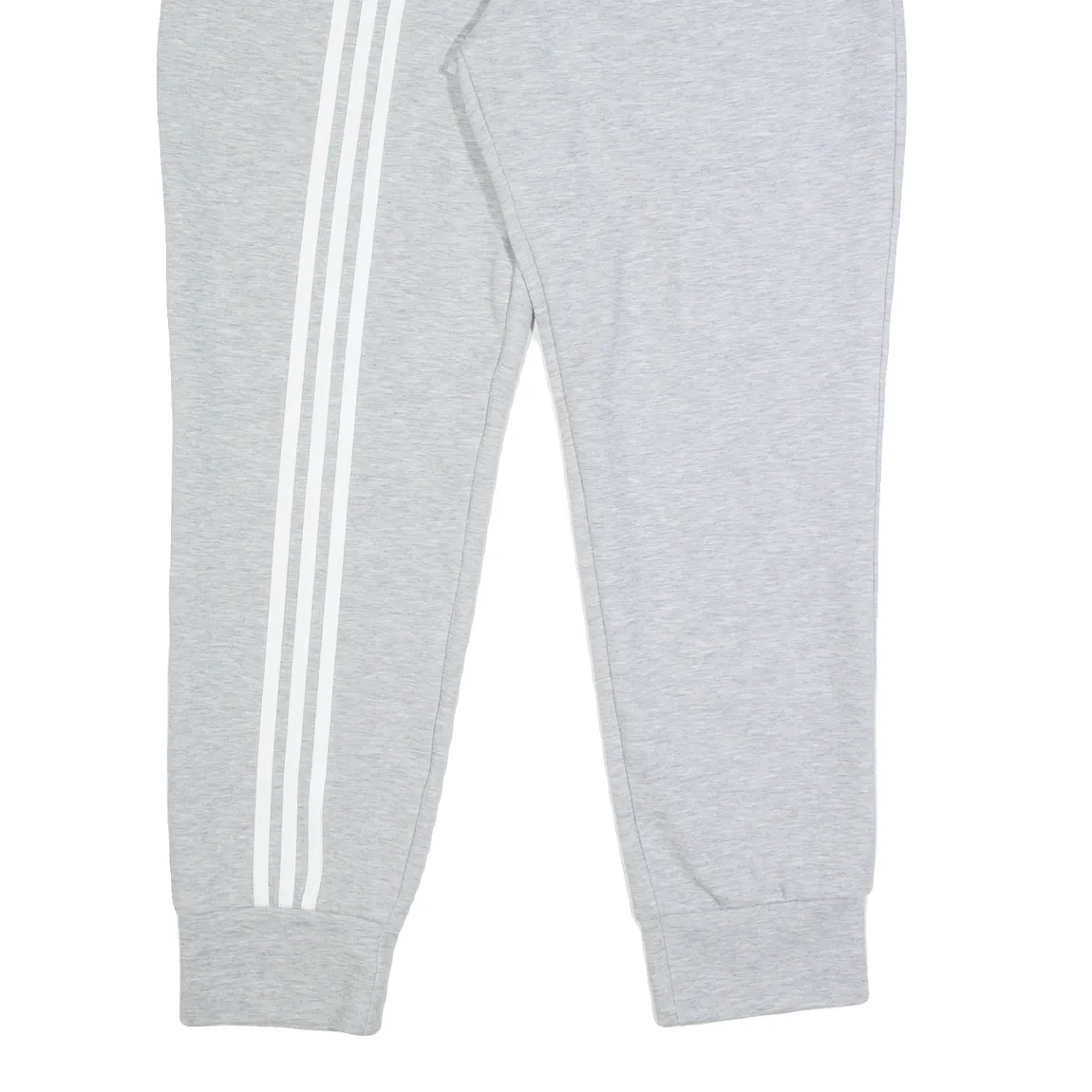 ADIDAS Womens Joggers Grey Tapered L W32 L28