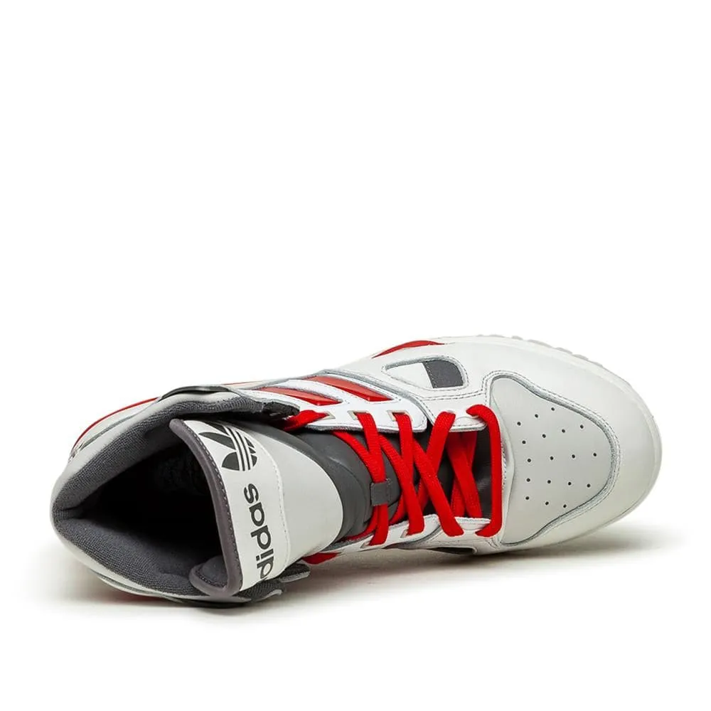 adidas X Kid Cudi Torsion Artillery HI (White / Grey / Red)