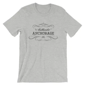 Short-Sleeve Alaska Anchorage AK Unisex T-Shirt Authentic