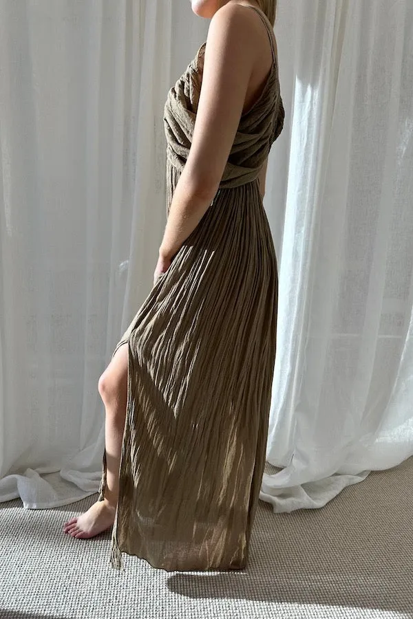 Mocha Alka Dress