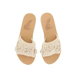 ANCIENT GREEKTaygete Crochet Flat Sandal