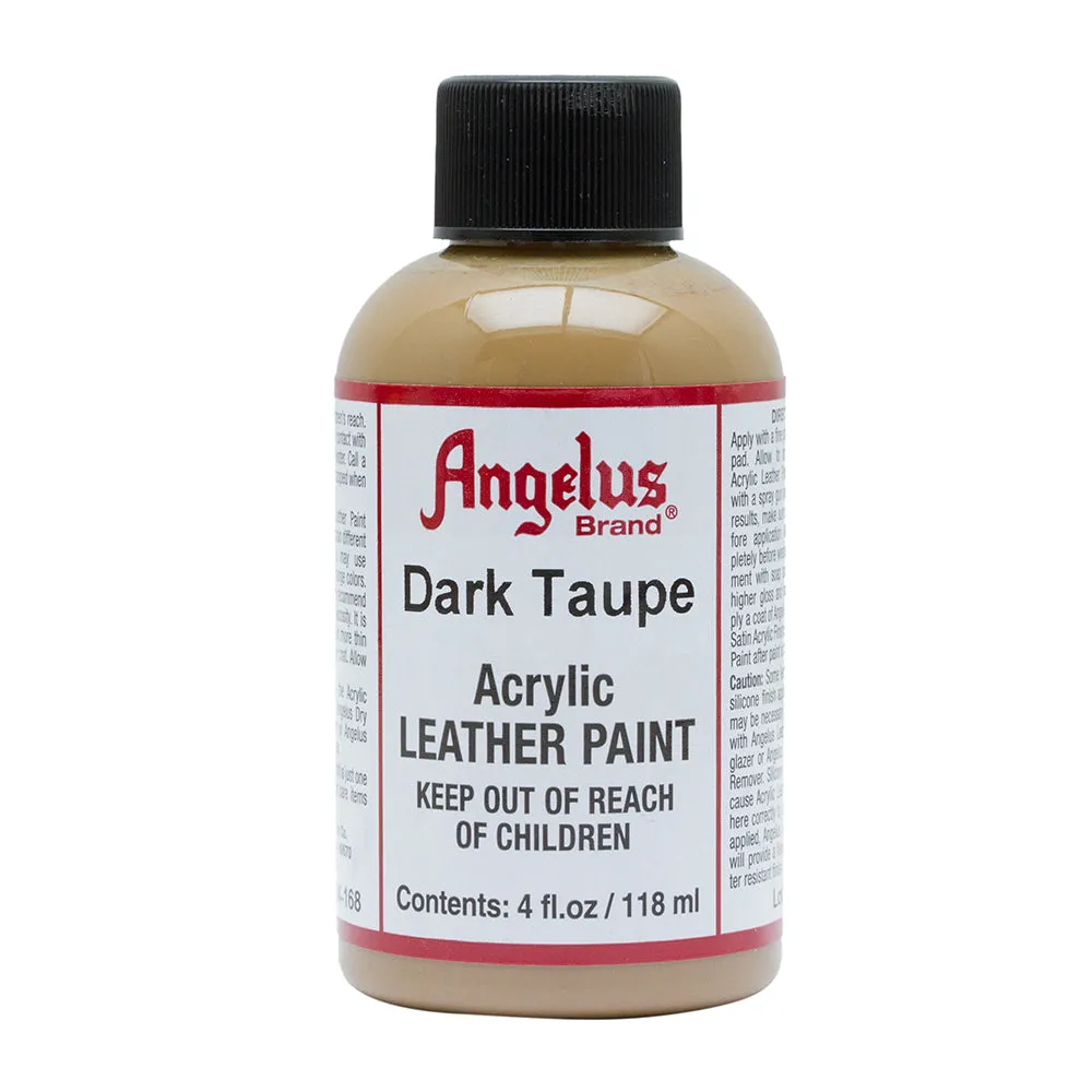 Angelus Dark Taupe Leather Paint 020 - Leather Paint for Dark Taupe Leather