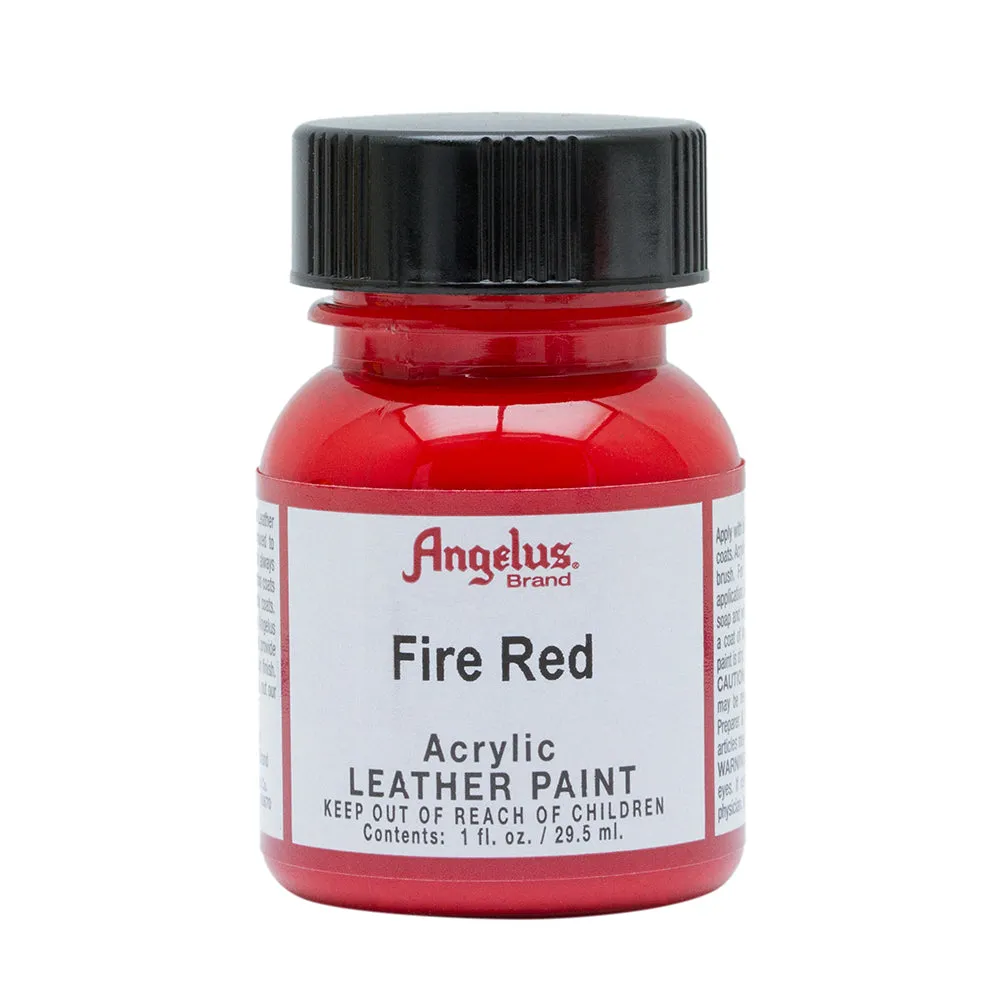 Angelus Fire Red Leather Paint 059 -> Angelus Fire Red Leather Dye