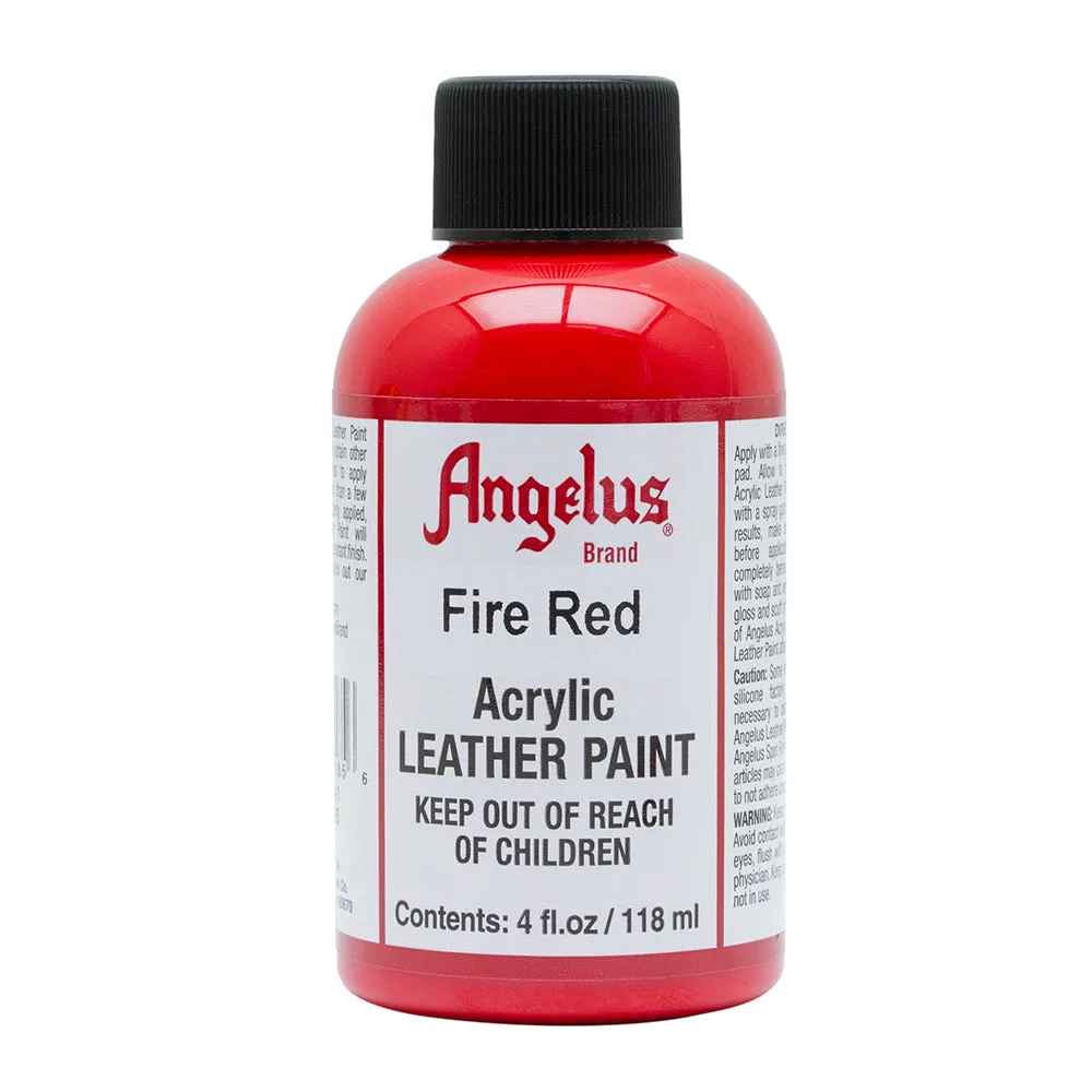 Angelus Fire Red Leather Paint 059 -> Angelus Fire Red Leather Dye