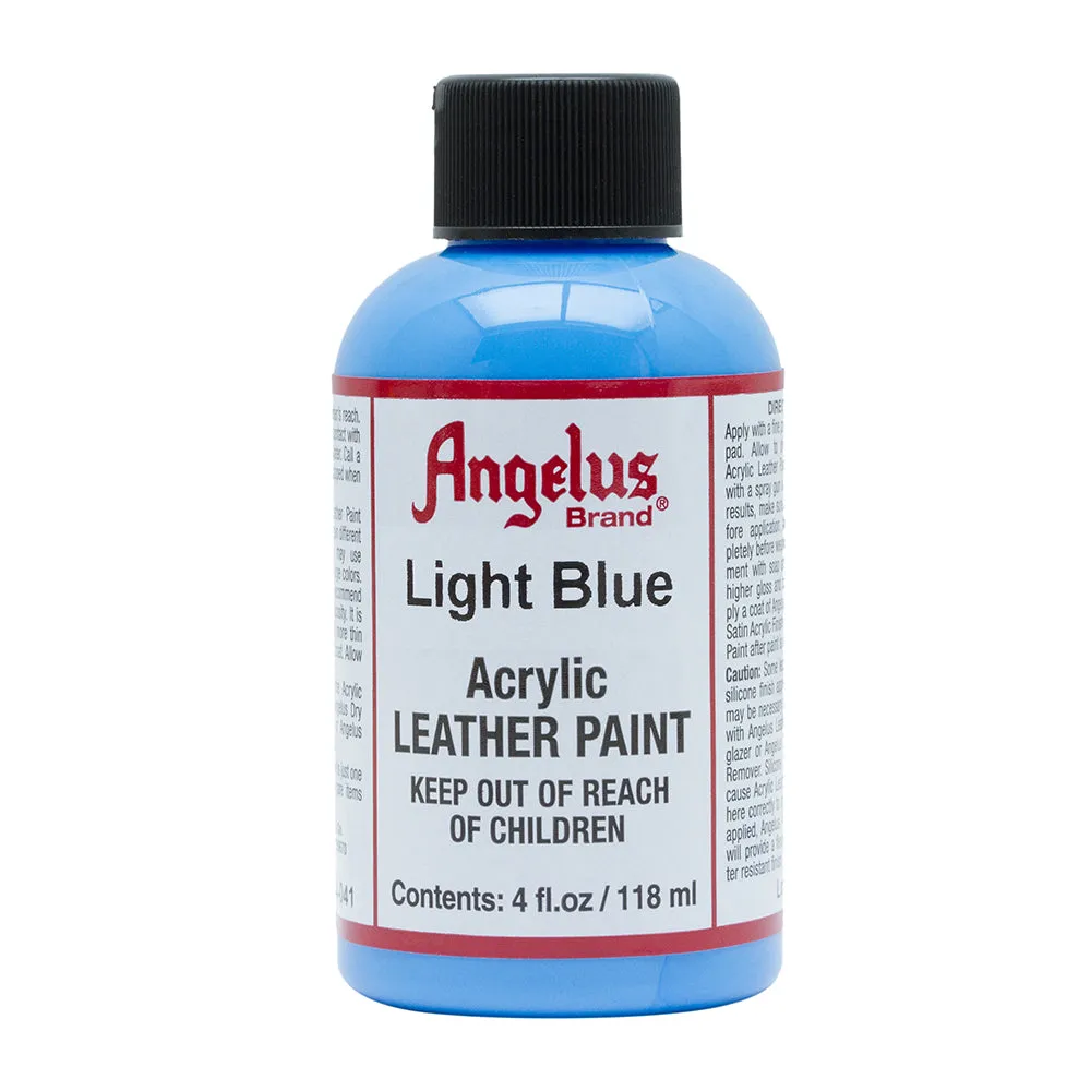 Angelus Light Blue Leather Paint 034 - Blue Leather Paint for Sale