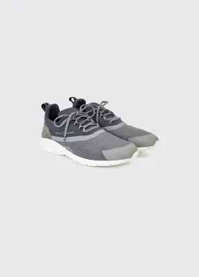 Antibes Mens Lightweight Sporty Trainer - Platinum