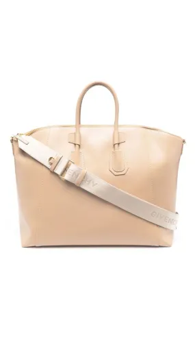 Sport Medium Shoulder Bag Beige