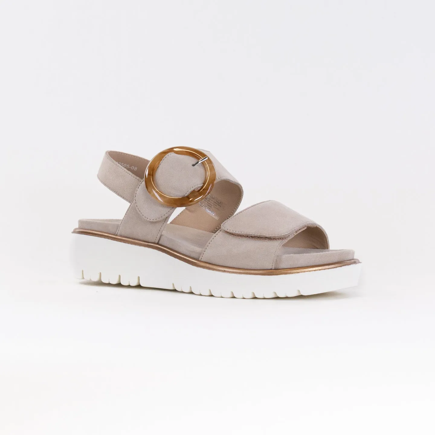 Ara Bridgeport Sandal (Women's) - Sand Kid Suede