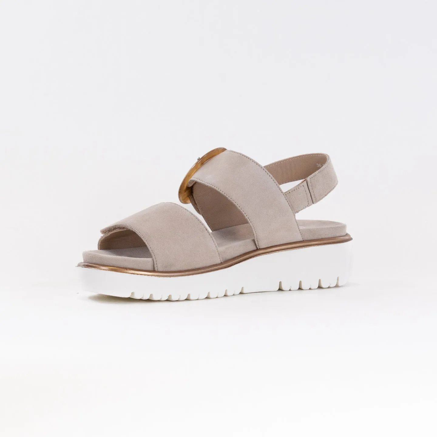 Ara Bridgeport Sandal (Women's) - Sand Kid Suede