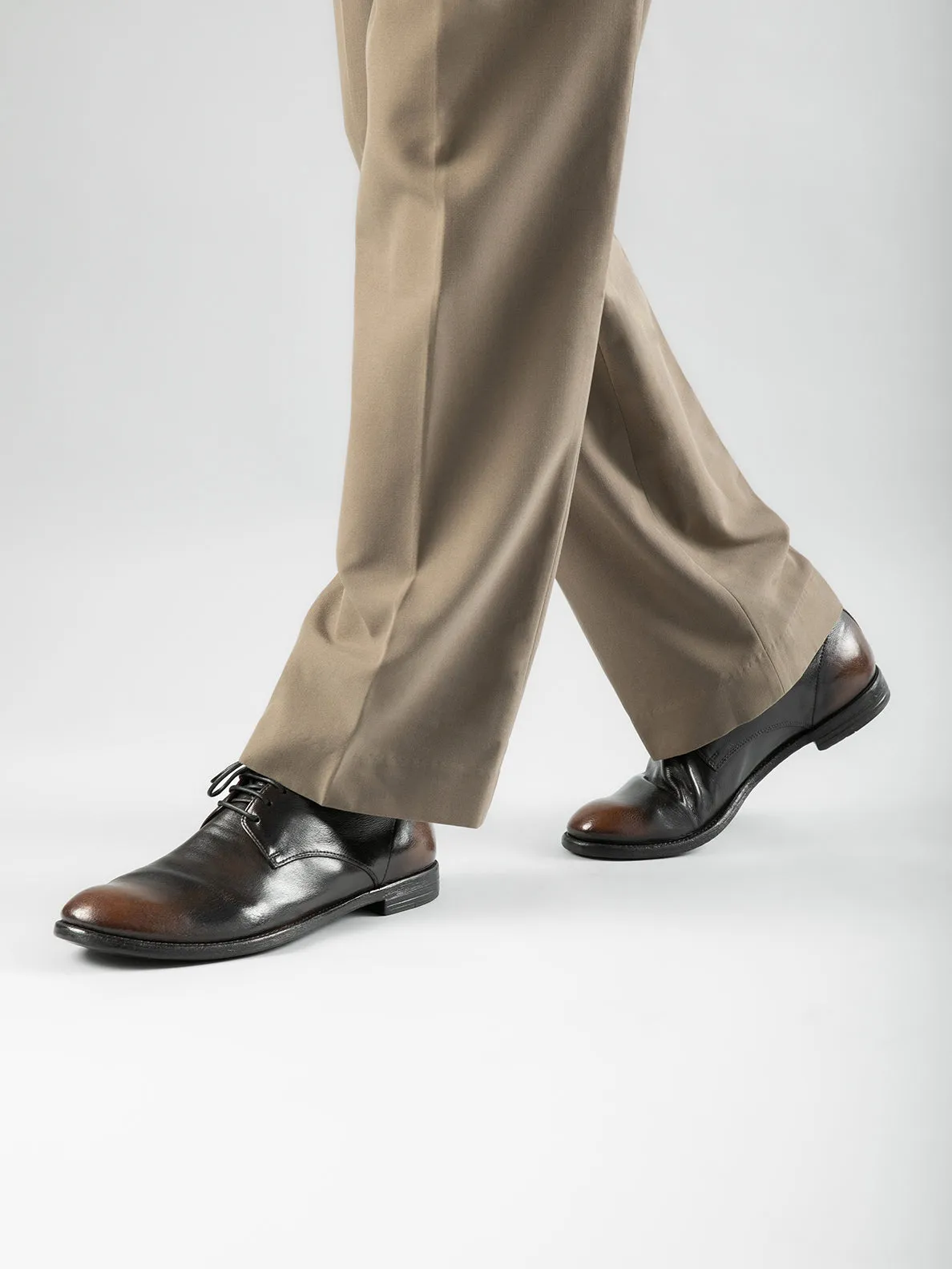 ARC 515 - Brown Leather Derby Shoes