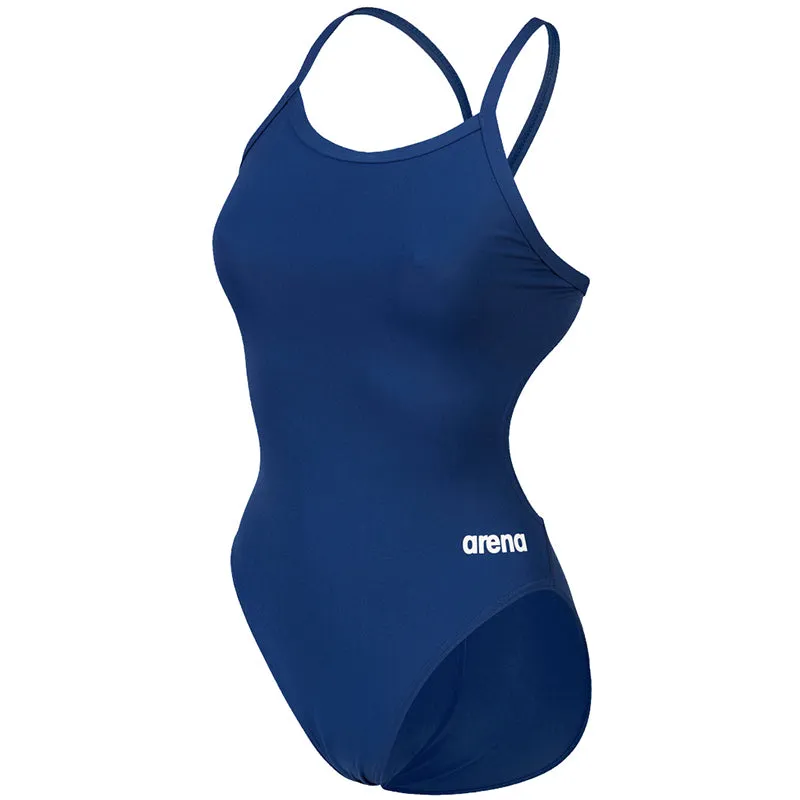 Arena - Team Challenge Back Ladies Swimsuit - Navy/White