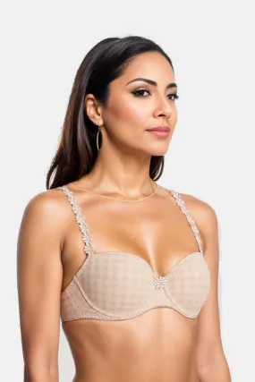 Avero Balcony Bra in Caffe Latte