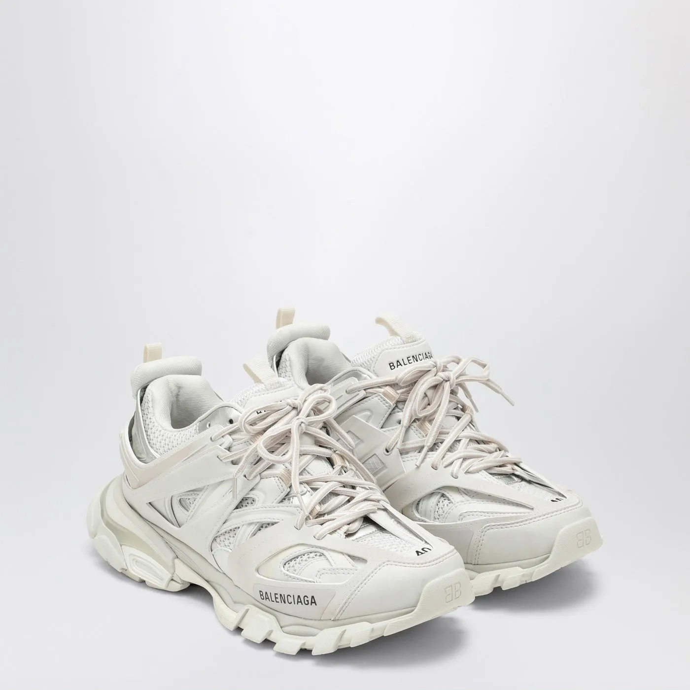 Balenciaga    Balenciaga White Track Sneakers