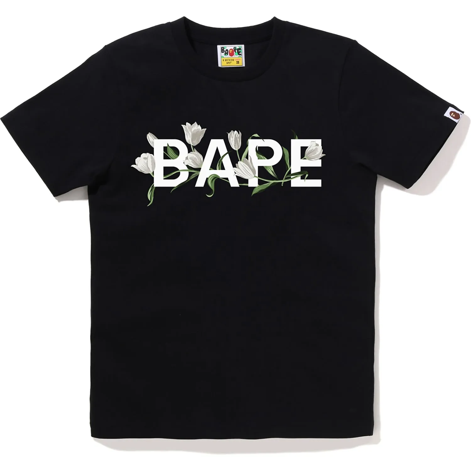 BAPE Women's Tulip Logo T-Shirt.