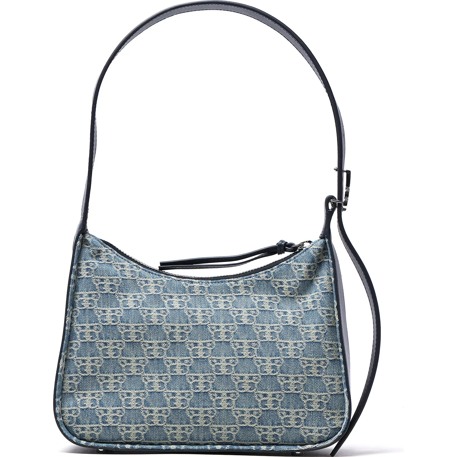 BAPY MONOGRAM DENIM BAG LADIES