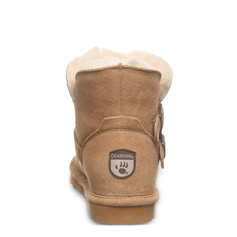 BEARPAW  GIRLS LITTLE-BIG KID KATYA YOUTH FUR BOOT