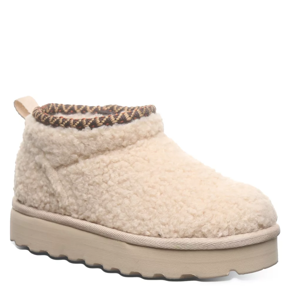 BEARPAW  GIRLS LITTLE-BIG KID SNUGGLE DAPHNE DECO YOUTH FUR BOOT