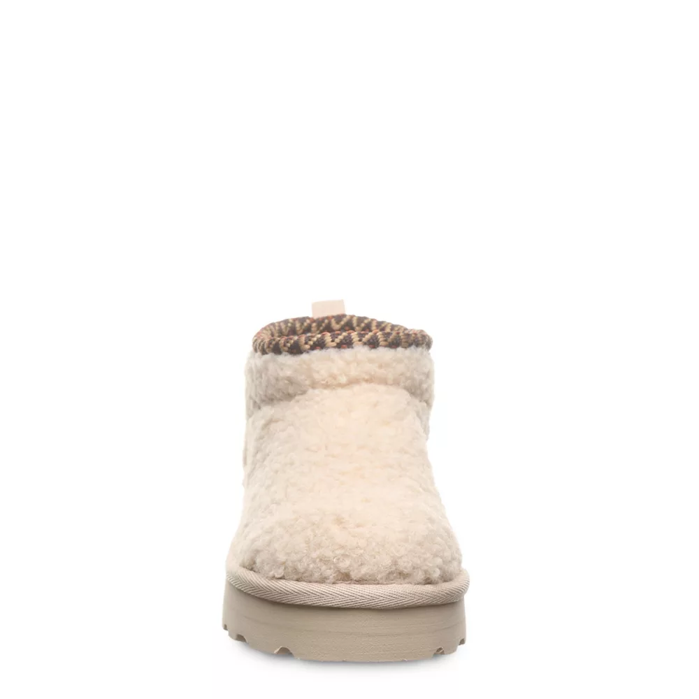 BEARPAW  GIRLS LITTLE-BIG KID SNUGGLE DAPHNE DECO YOUTH FUR BOOT