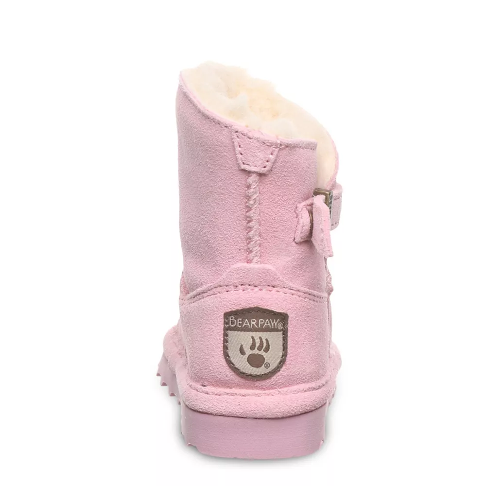 BEARPAW  GIRLS TODDLER-LITTLE KID ISABELLE TODDLER FUR BOOT