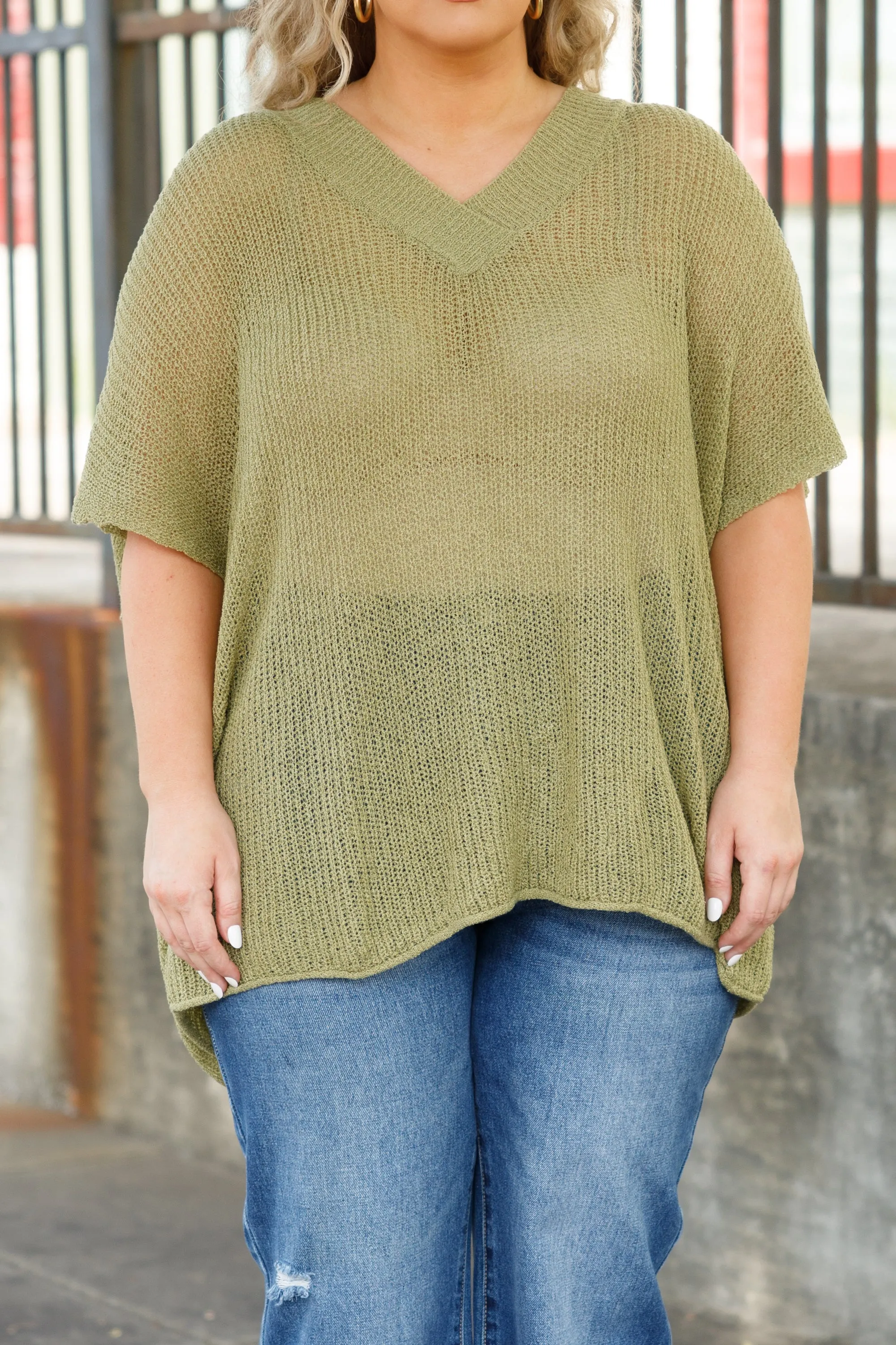 Beauty Top Sage Green