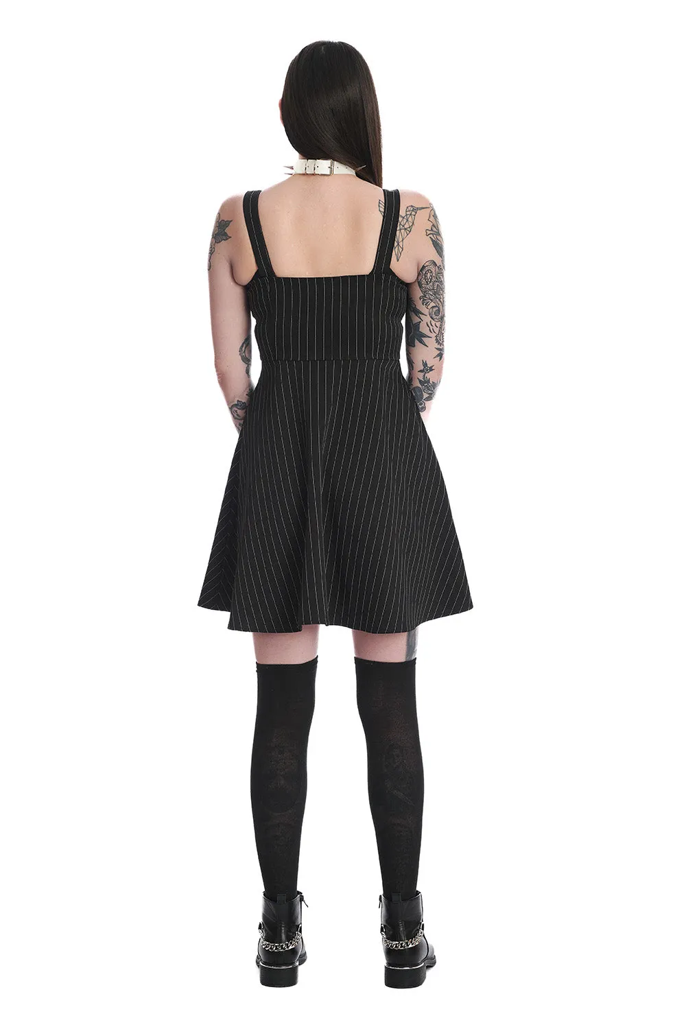 Pinstripe Bellona Dress