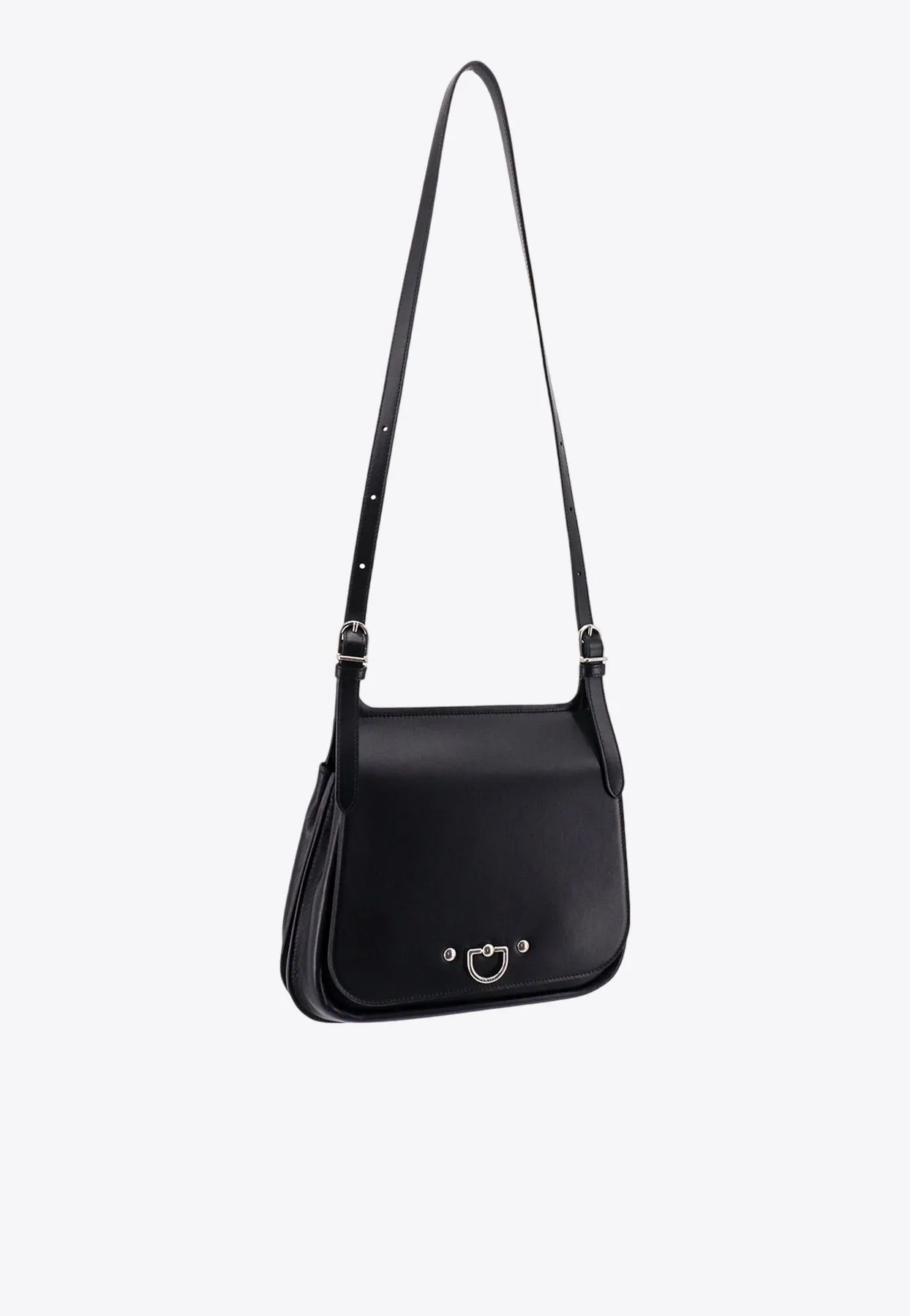 Besace Leather Shoulder Bag