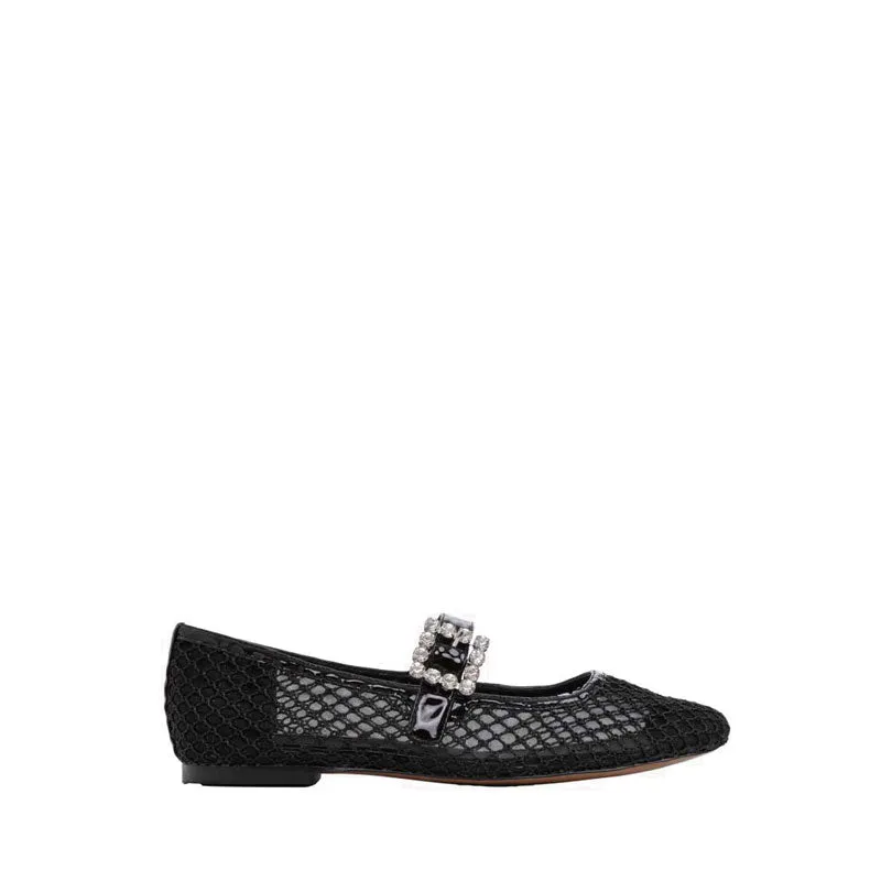 Bibi Lou 656Z78VK Ballerina Flat - Black