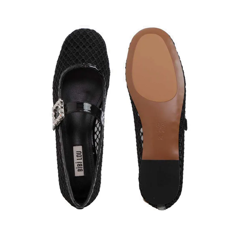 Bibi Lou 656Z78VK Ballerina Flat - Black