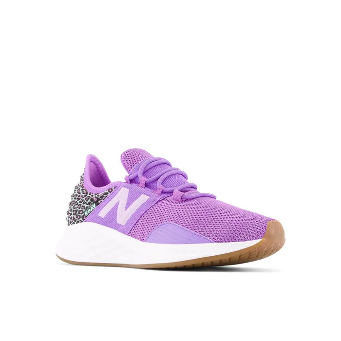 Big Girl New Balance Fresh Foam Roav in Electric Purple/Bright Mint/Black