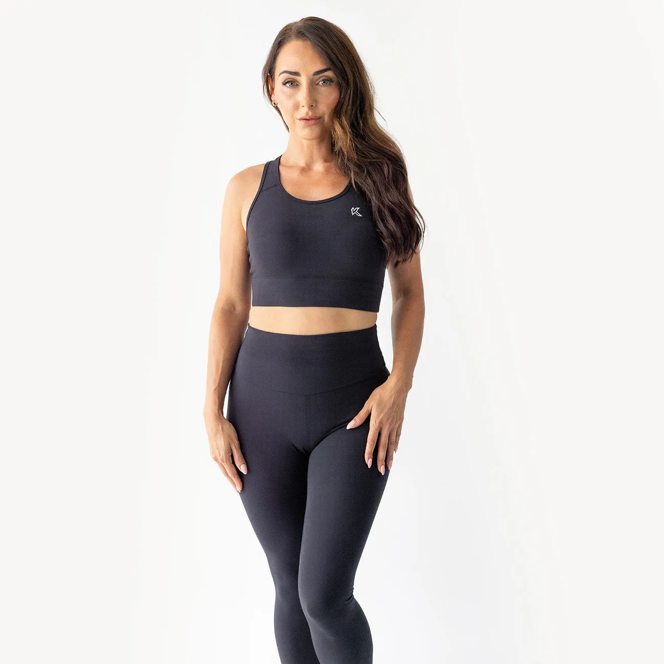 Black Active Sports Bra