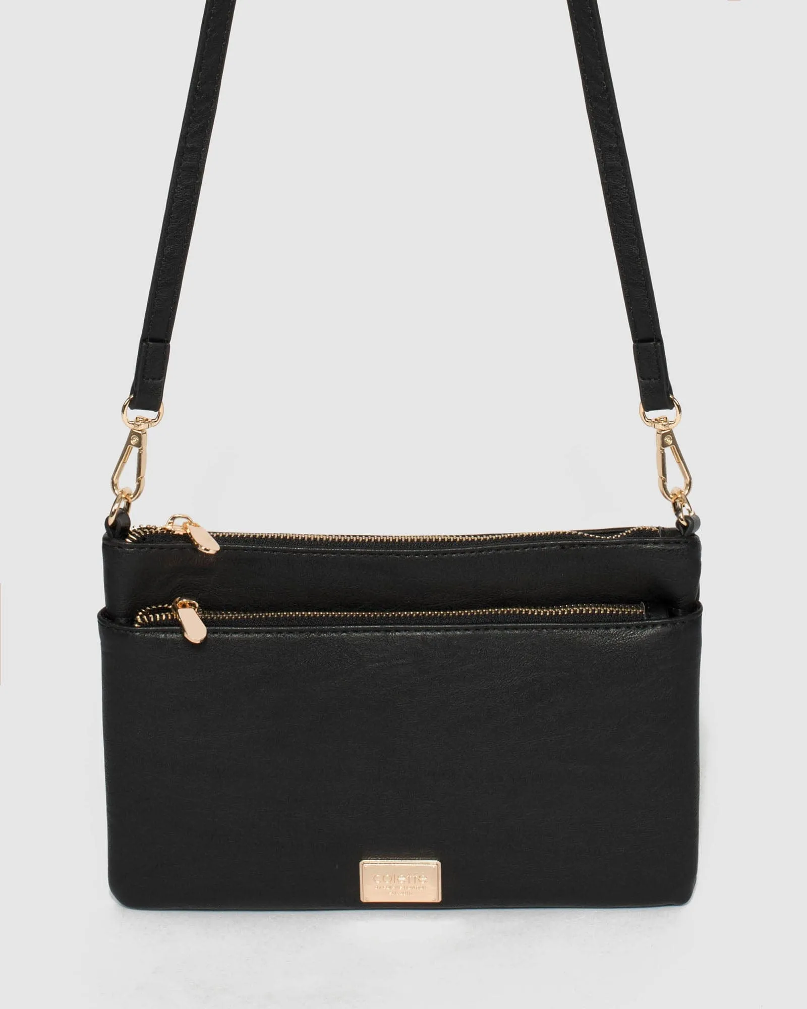 Black And Gold Demi Crossbody Bag