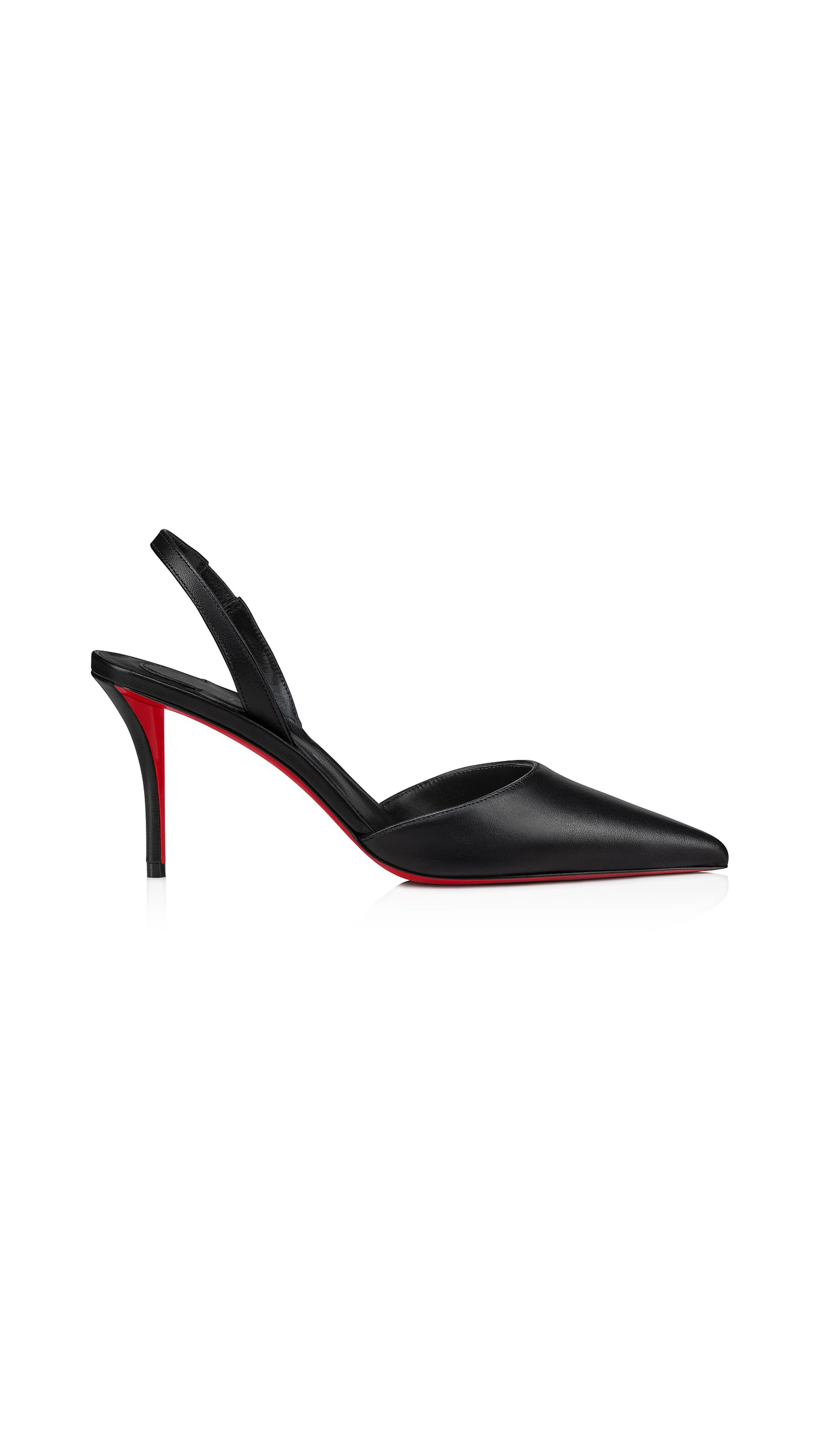 Black Apostropha Slingback