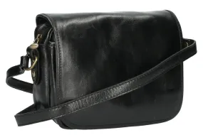 Black debora calfskin bag