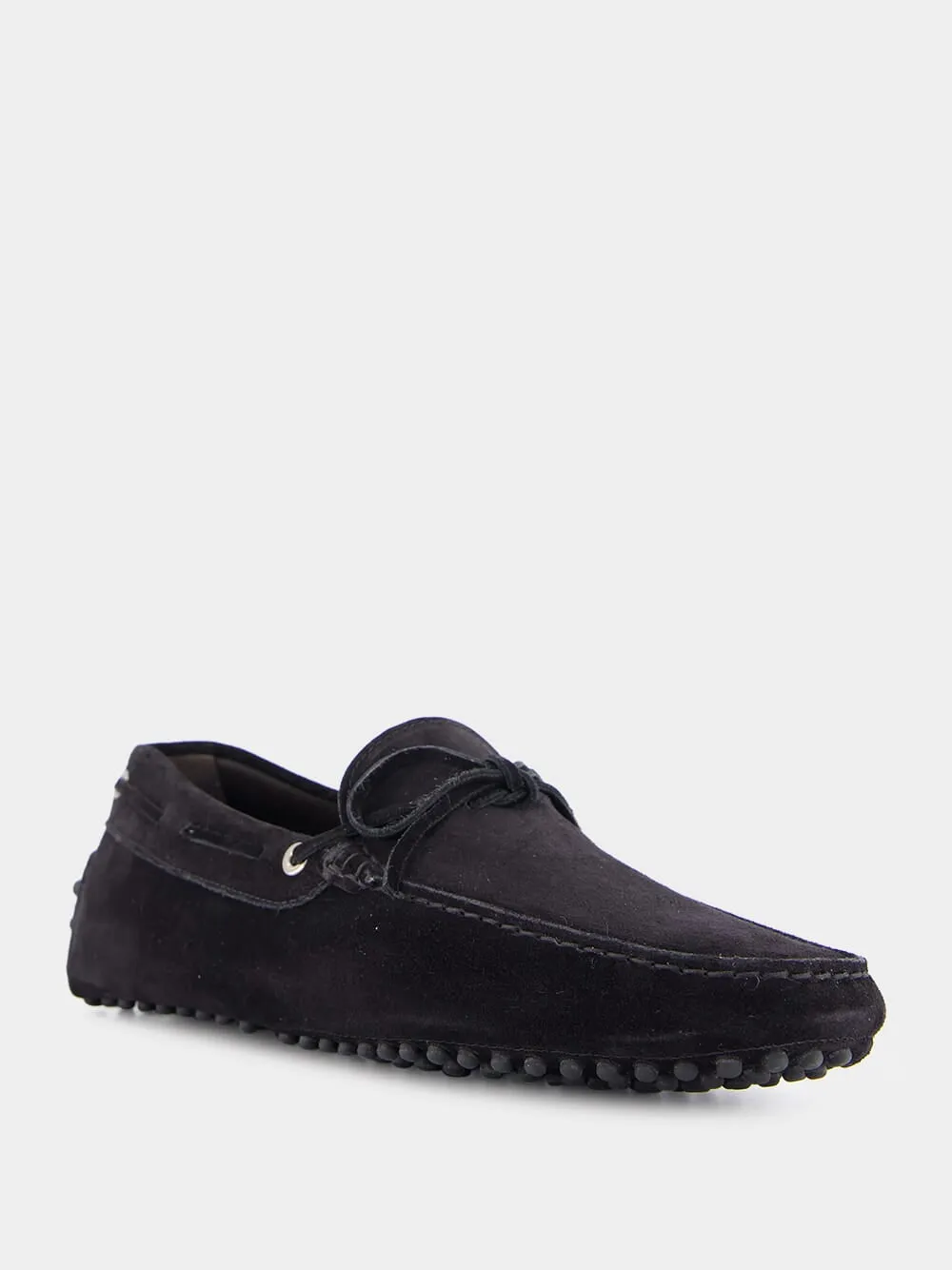 Black Suede Driving Shoes