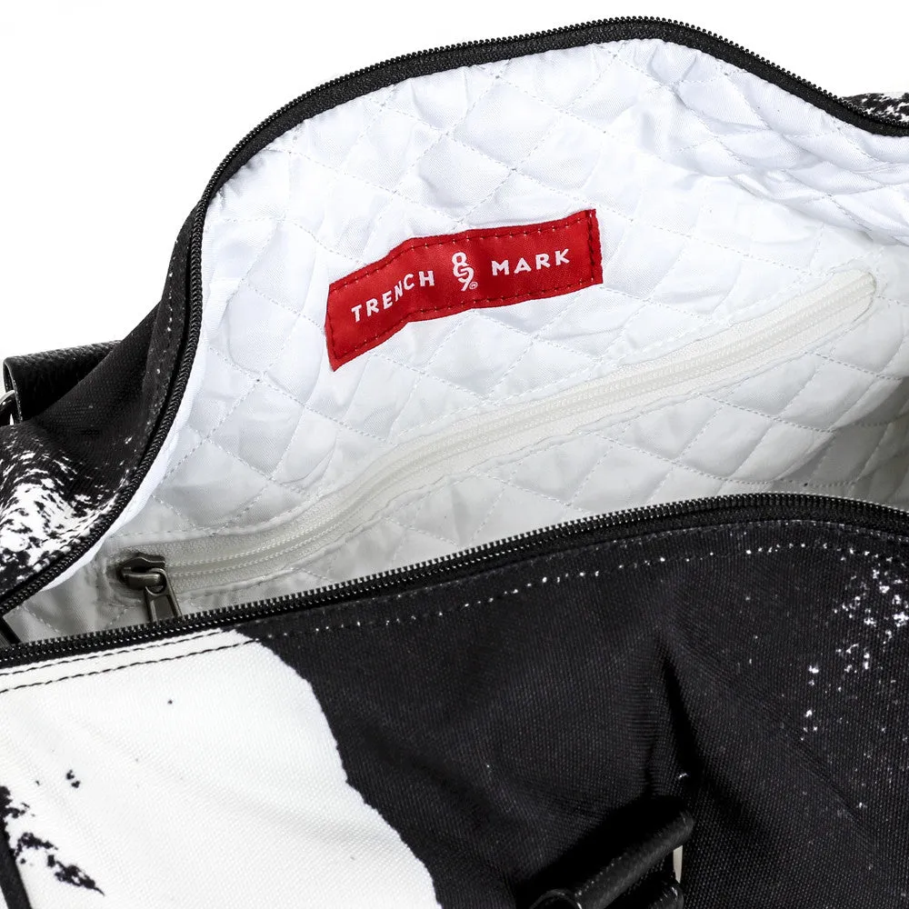 Blow Print Canvas Duffel Bag